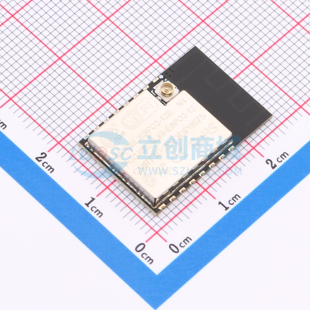 Smart Home Module Iot - 9 piezas ESPC2-12E-N4 SMD 24x16mm ESP32-C2