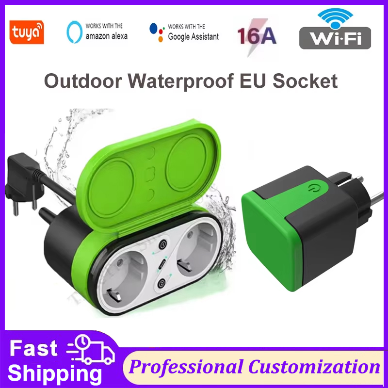 Smart Relay Tuya - Enchufe Inteligente Wifi Tuya EU 16A
