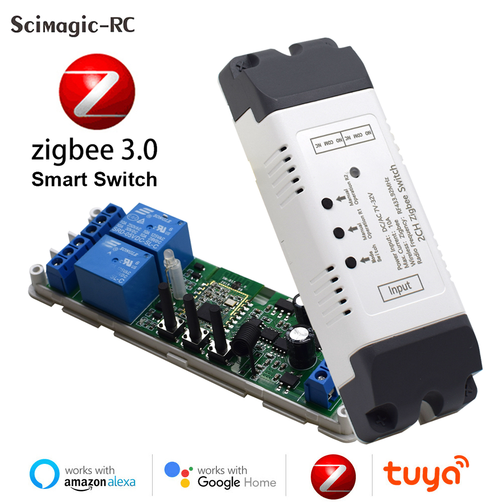 Tuya 4 Channel - Tuya Zigbee Control remoto inteligente Switch1ch