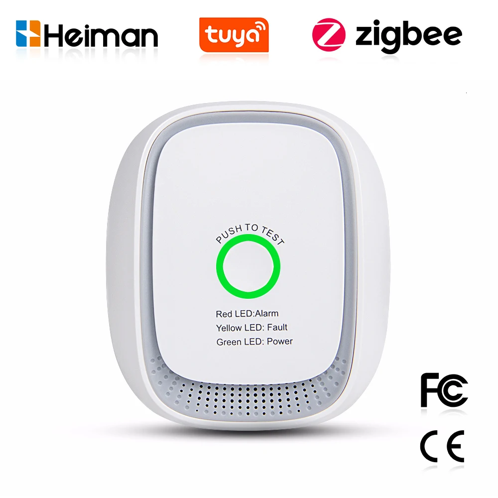 Sensor de Gas Combustible Zigb - Tuya Smart reseña y precio