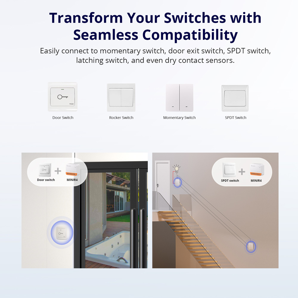SONOFF MINIR4 interruptor inte - Sonoff Basic reseña y precio
