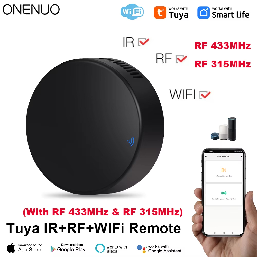 Tuya WiFi RF IR Control remoto - Home Assistant Tuya reseña y precio