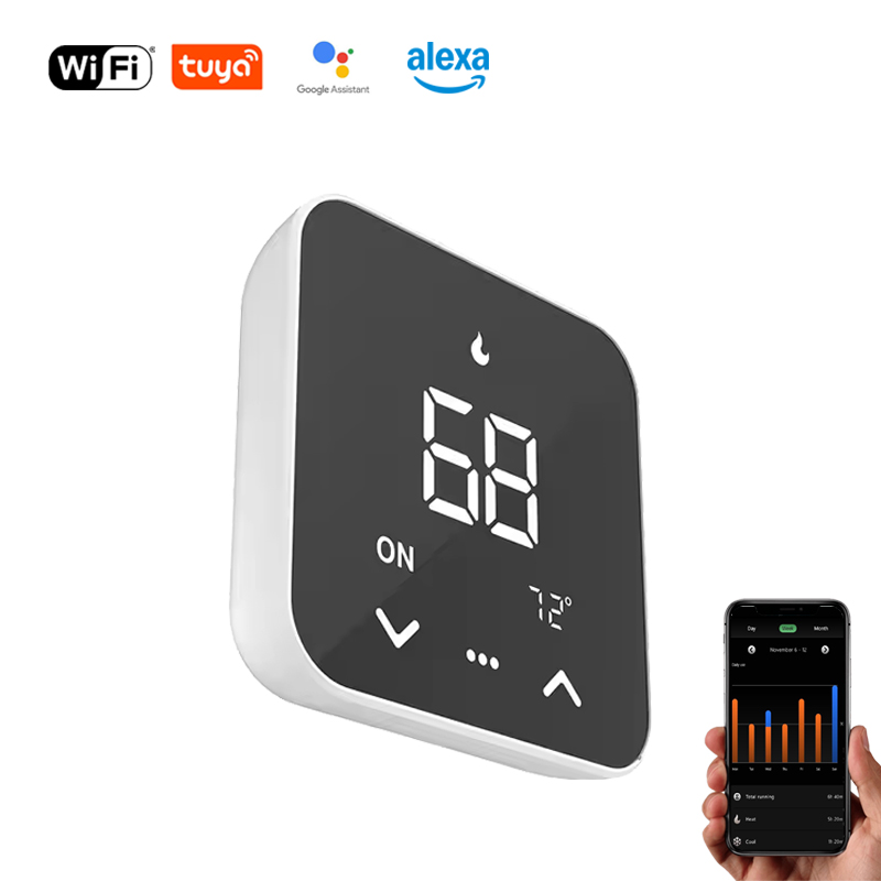 Nuevo Termostato Inteligente W - Tuya Smart reseña y precio