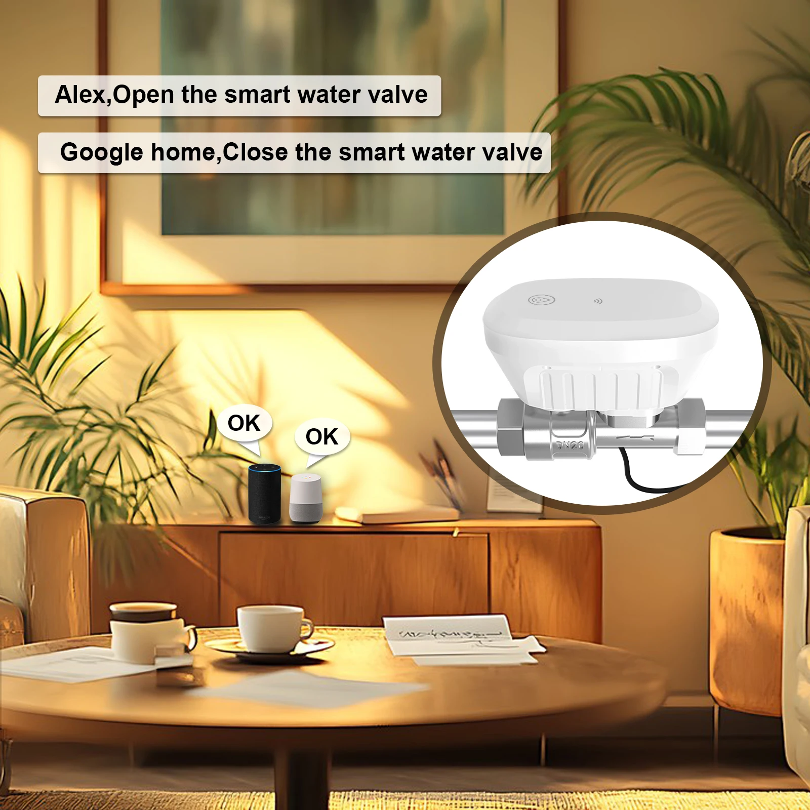 Válvula de Agua con Control In - Home Assistant Tuya reseña y precio