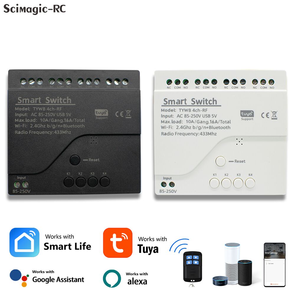 Módulo de interruptor Wifi int - Tuya 4 Channel reseña y precio
