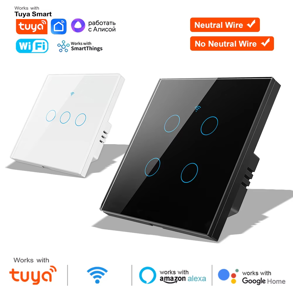 Interruptor de Luz Táctil Inte - Smart Relay Tuya reseña y precio
