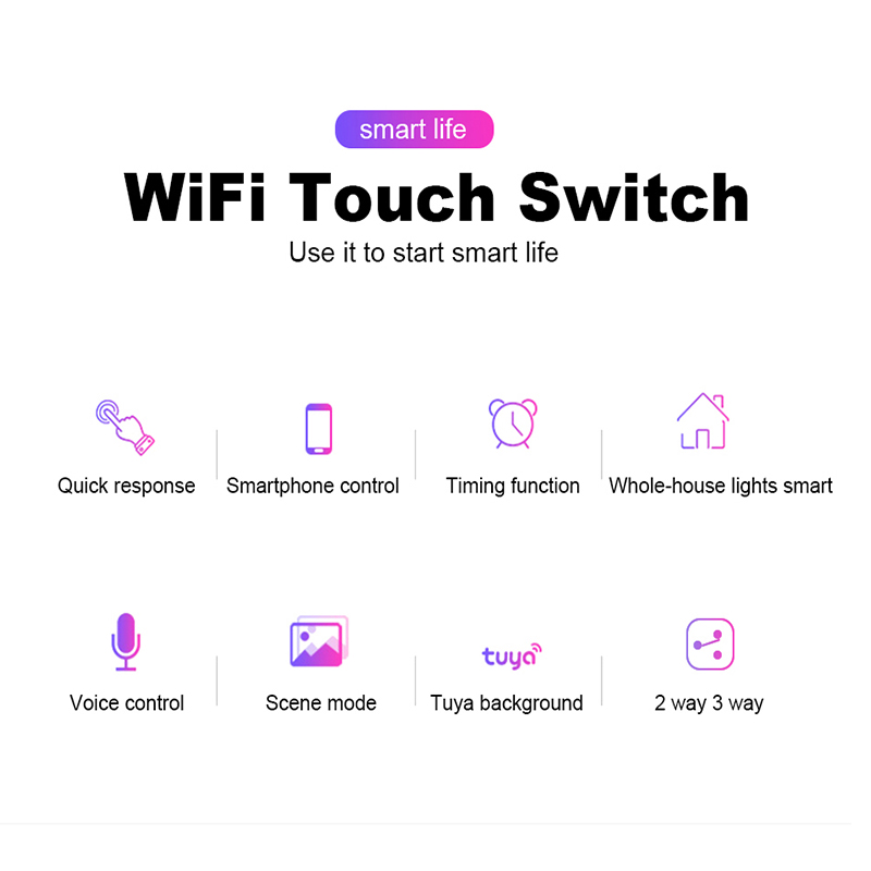 Somgoms-interruptor de luz de  - Tuya 4 Channel reseña y precio