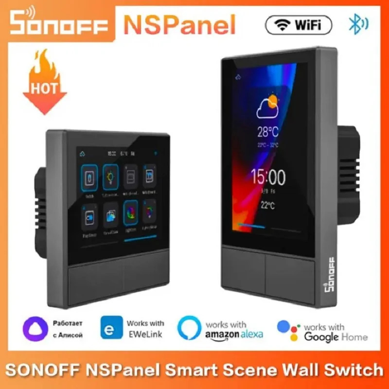 SONOFF NSPanel Pro 120 Panel d - Sonoff Basic reseña y precio
