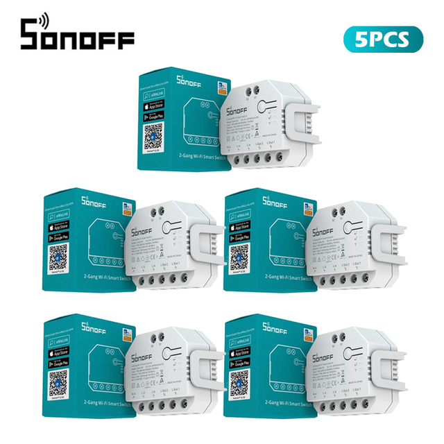 SONOFF DUAL R3 Módulo de relé  - Sonoff reseña y precio