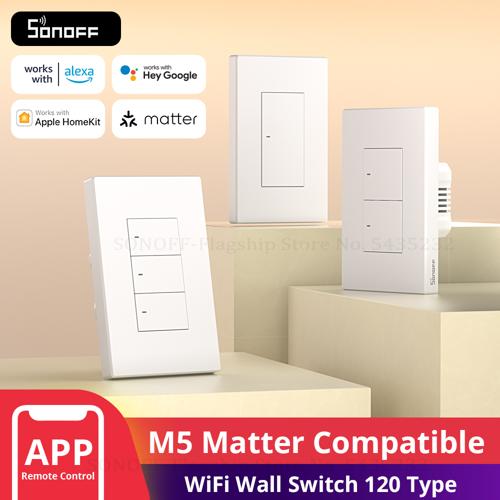 SONOFF M5 Matter WiFi interrup - Sonoff Basic reseña y precio