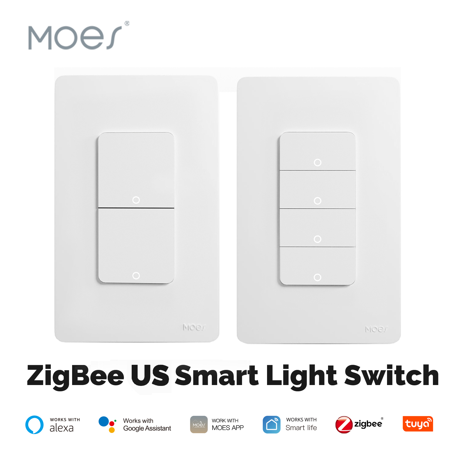 MOES Tuya ZigBee interruptor d - Sonoff Basic reseña y precio