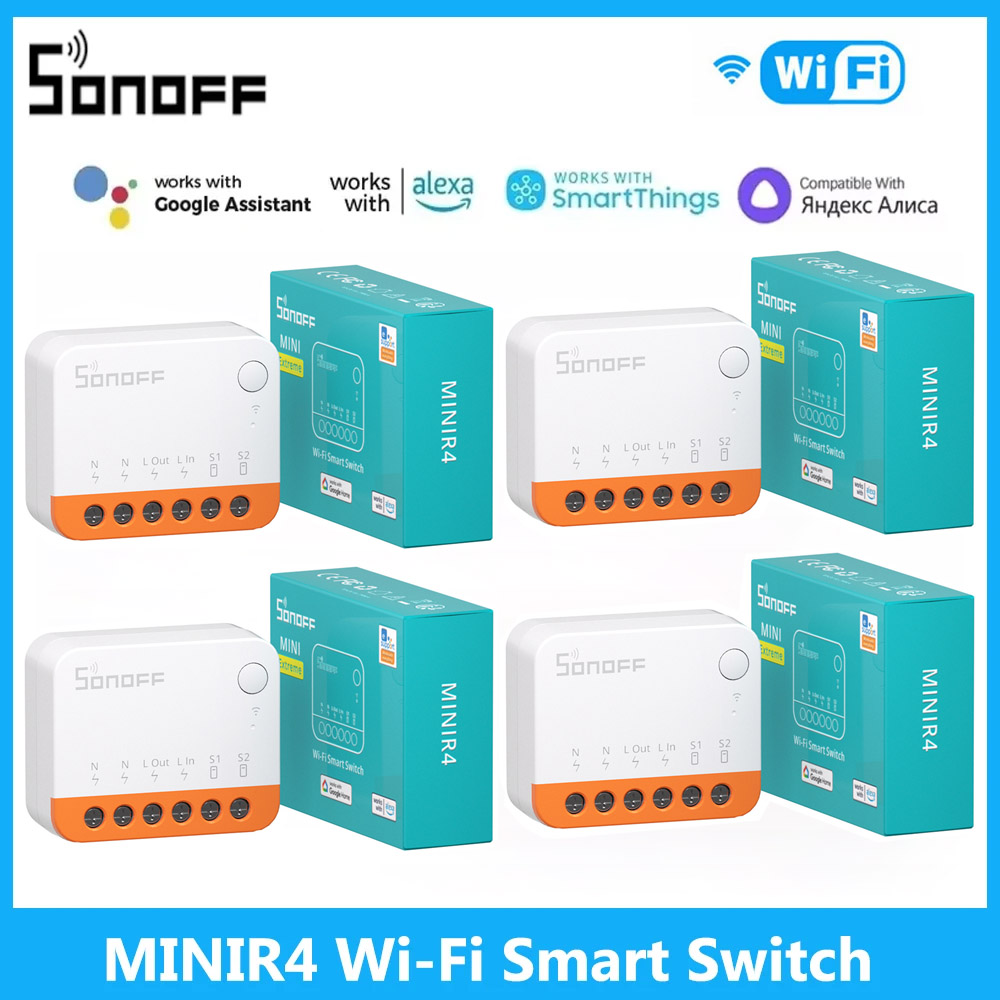 Interruptor Wifi Inteligente S - Sonoff Mini R4 reseña y precio