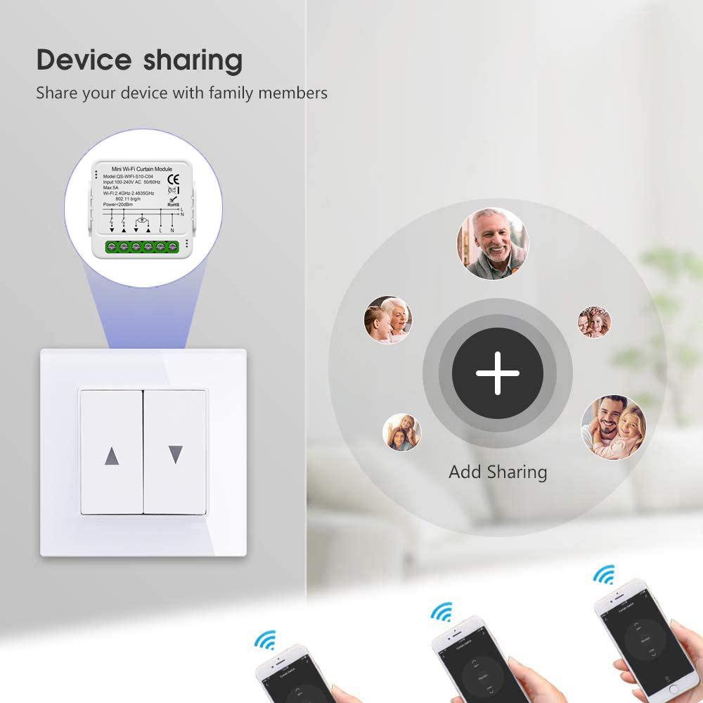 Módulo de interruptor de corti - Tuya 4 Channel reseña y precio